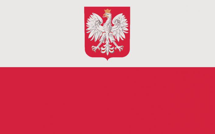 דגל מעיל פולין: תיאור והיסטוריה