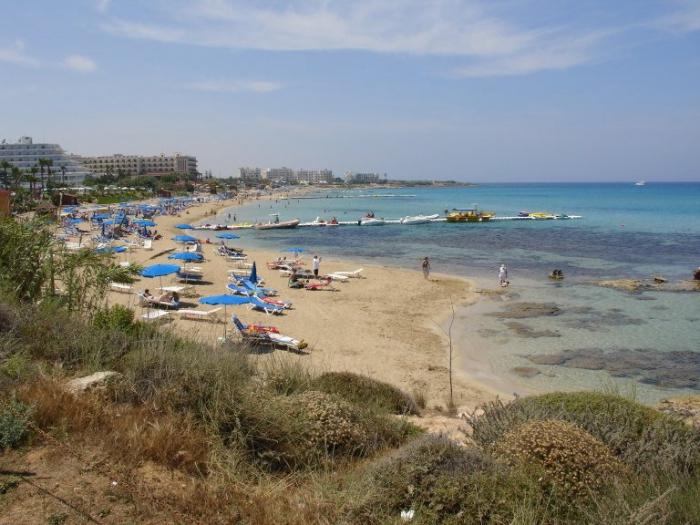 קפריסין, פרוטארס: אטרקציות, חופים, ים