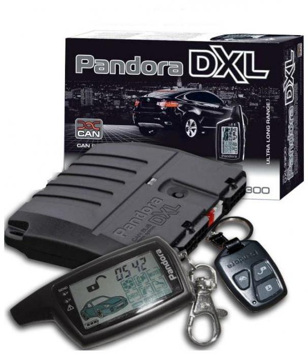 אזעקה לרכב Pandora DXL 3000: תיאור, הוראות שימוש, ביקורות